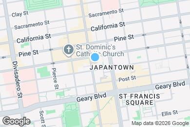 Map image of the property - 2185 Bush St