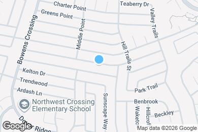 Map image of the property - 9302 Points Edge