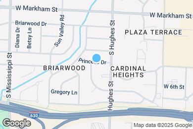 Map image of the property - 6901 Princess Dr