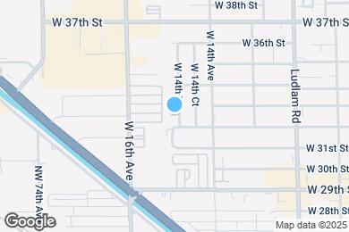 Map image of the property - 3248 W 14th Ln