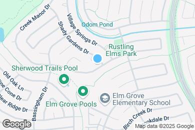 Map image of the property - 5026 Creek Shadows Dr