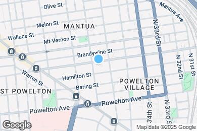 Map image of the property - 3614 Spring Garden St