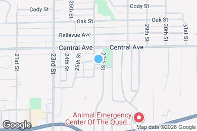 Map image of the property - 2612 Erin