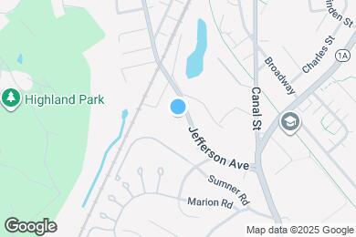 Map image of the property - 322 Jefferson Ave