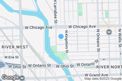 Map image of the property - 525 W Superior St