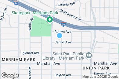Map image of the property - 1921 Carroll Ave