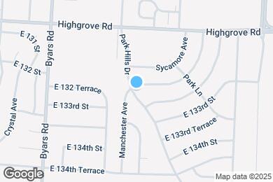 Map image of the property - 13235 Park Hills Dr