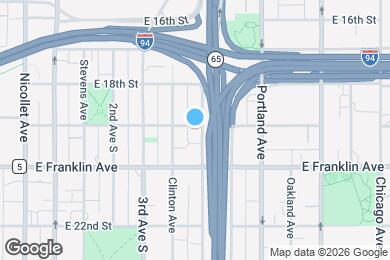 Map image of the property - 341 E 19th St