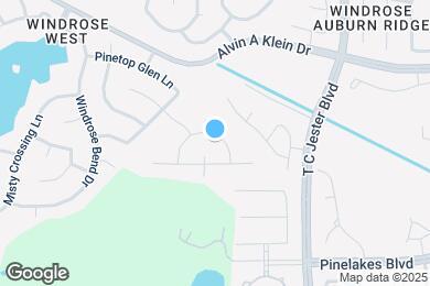 Map image of the property - 20715 Pinebrook Hollow Ln