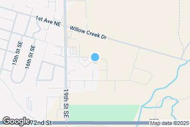 Map image of the property - Lofts at Willow Creek