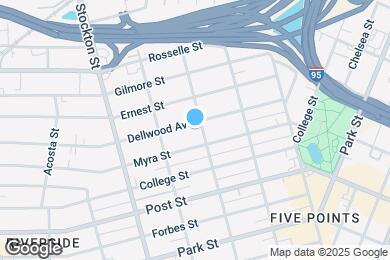 Map image of the property - 2210 Dellwood Ave