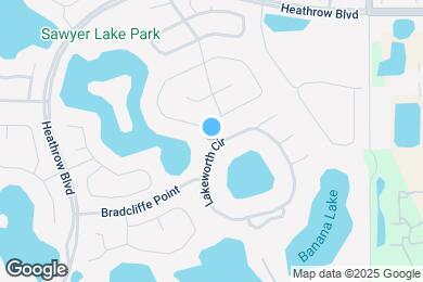 Map image of the property - 852 Lakeworth Cir