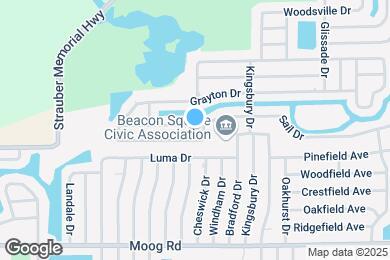 Map image of the property - 3824 Sail Dr