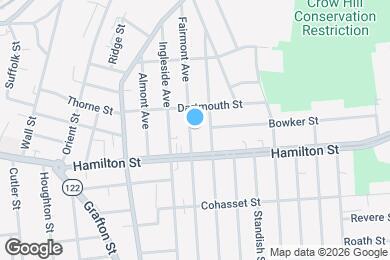 Map image of the property - 101 Fairmont Ave