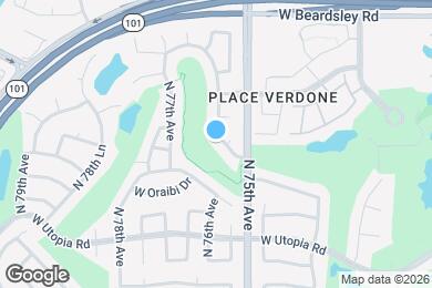 Map image of the property - 7535 W Sequoia Dr
