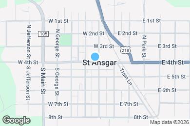 Map image of the property - 230 W 4th St