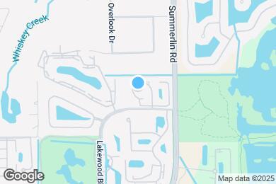 Map image of the property - 14503 Lakewood Trace Ct