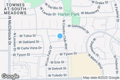 Map image of the property - 411 N Criss St