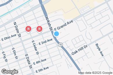 Map image of the property - 1210 Palomar Ter