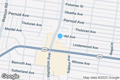 Map image of the property - 5835-5845 Lindenwood Ave