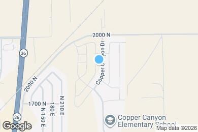 Map image of the property - 1868 N Blue Iris Ave
