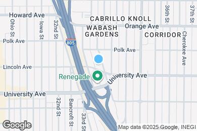 Map image of the property - 4016 Wabash Ave