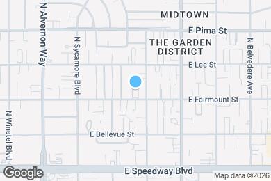 Map image of the property - 4145 E Fairmount St