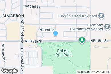 Map image of the property - 9128 NE 167th Ct