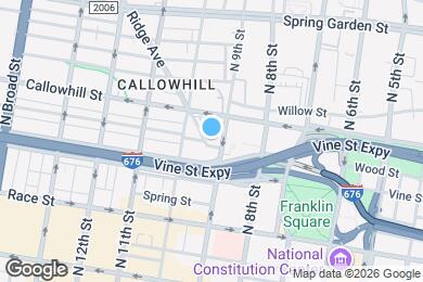 Map image of the property - 1301 Callowhill St