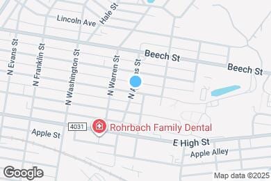 Map image of the property - 635 Chestnut St