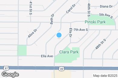 Map image of the property - 618 Doris Dr