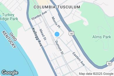 Map image of the property - 3755 Eastern Ave