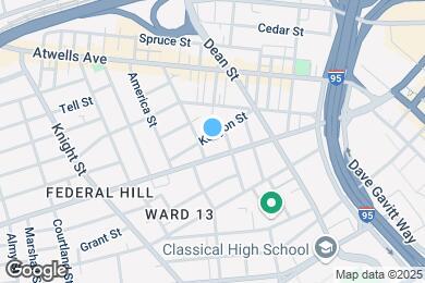 Map image of the property - 64 Kenyon St
