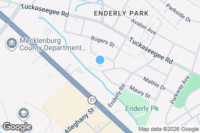 Map image of the property - 3400 Bonaire Dr