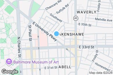 Map image of the property - 318 E University Pky