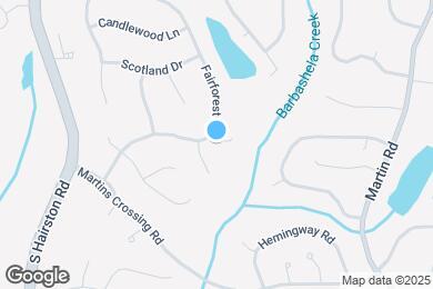 Map image of the property - 651 Fairforest Ct