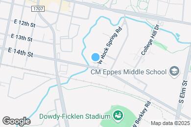 Map image of the property - 1106 W Rock Spring Rd