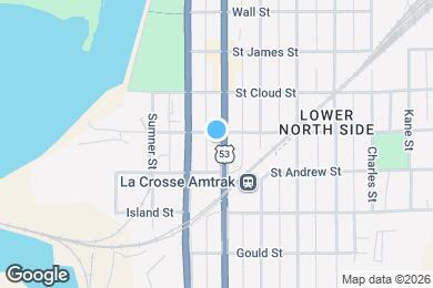Map image of the property - 625 Rose St