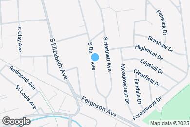Map image of the property - 212 S Barat Ave