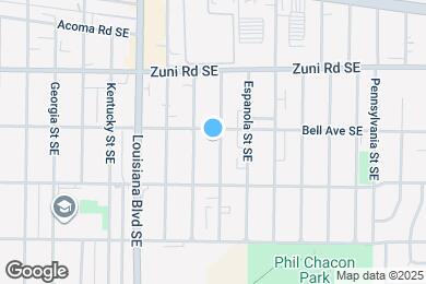 Map image of the property - 511 Mesilla St SE
