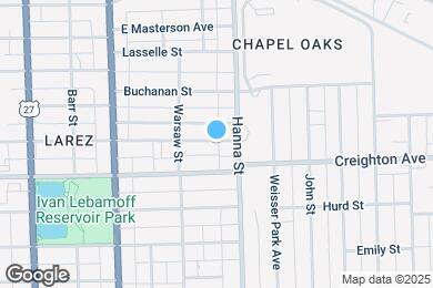 Map image of the property - 536 E Dewald St