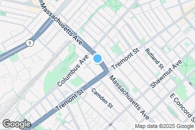 Map image of the property - 471 Massachusetts Ave