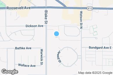 Map image of the property - 630 Dudley St