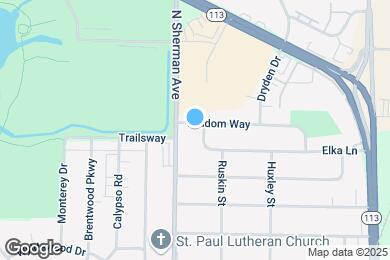 Map image of the property - 1701 Elka Ln