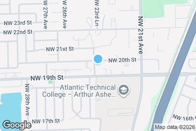 Map image of the property - 2360 NW 20th St