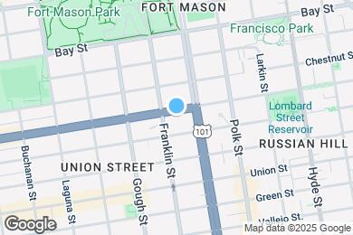 Map image of the property - 1463 Lombard St
