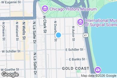 Map image of the property - 1441 N Dearborn St