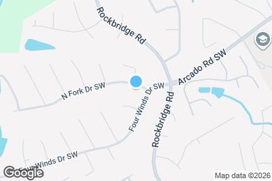Map image of the property - 5345 N Fork Dr SW