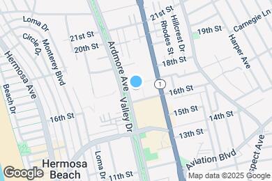 Map image of the property - 1600 Ardmore Ave