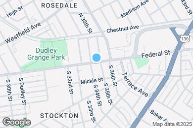 Map image of the property - 3410 Federal St